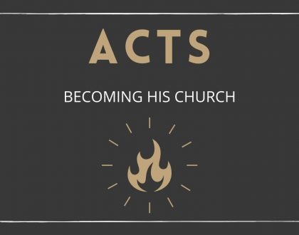 Becoming His Church - Facing Persecution (Acts 7:1-53)