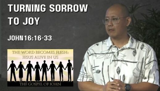 Turning Sorrow into Joy (John 16:16-33)