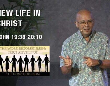 New Life in Christ (John 19:38-20:10)